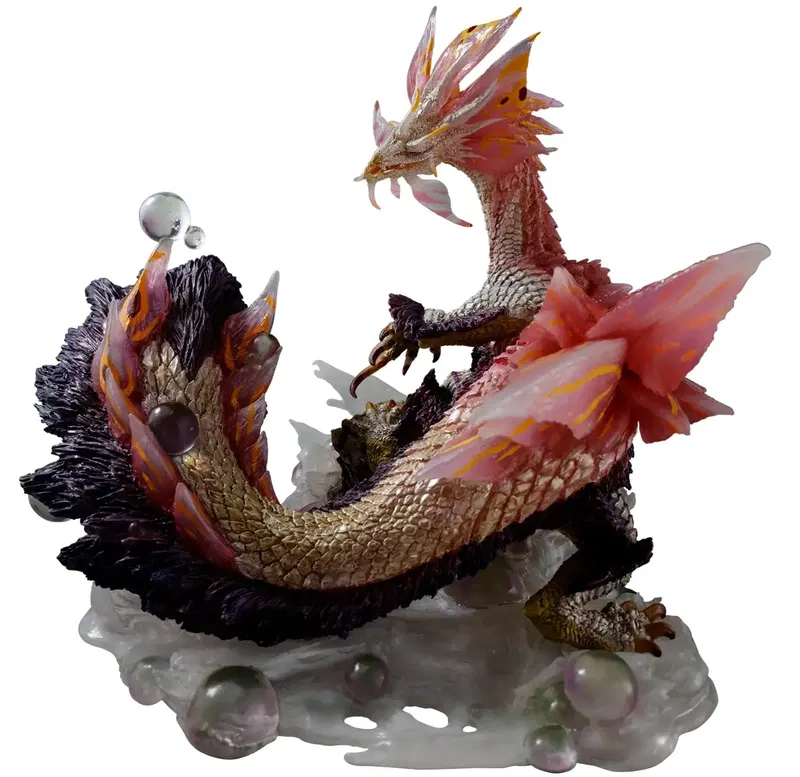 Capcom Figure Builder Creators Model Monster Hunter Wilds: Bubble Fox Wyvern Mizutsune Reprint Edition image 1