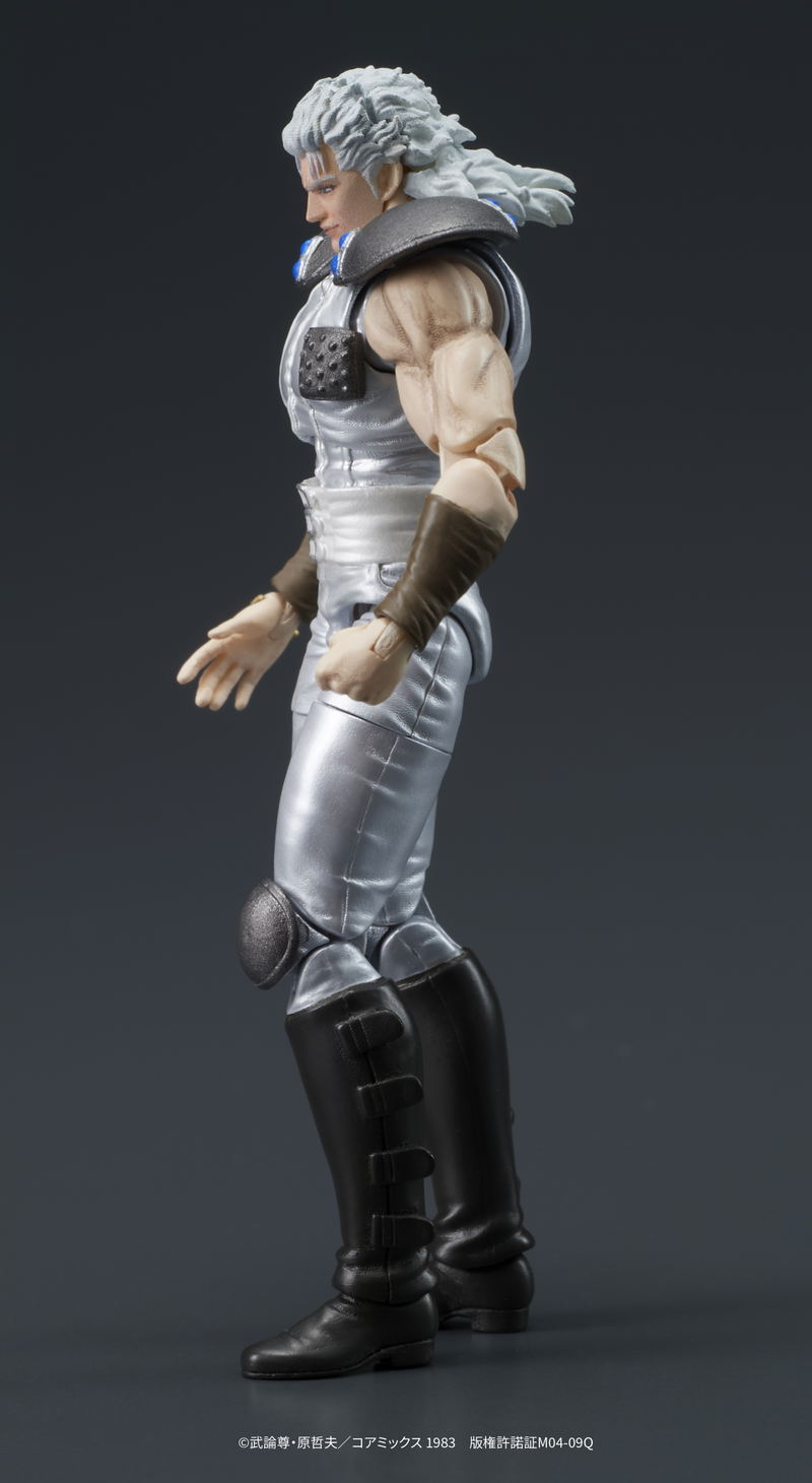DIGACTION Fist of the North Star 1/24 Scale Action Figure: Yuda & Rei (White Hair) Set image 24