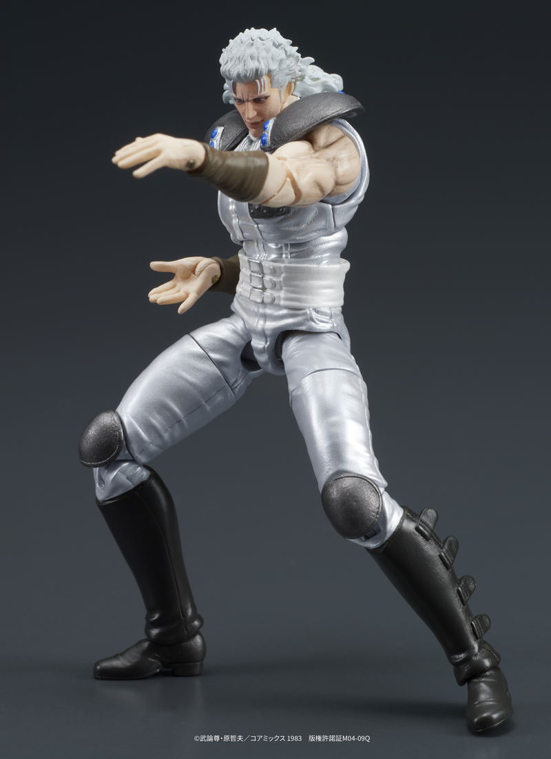 DIGACTION Fist of the North Star 1/24 Scale Action Figure: Yuda & Rei (White Hair) Set image 30