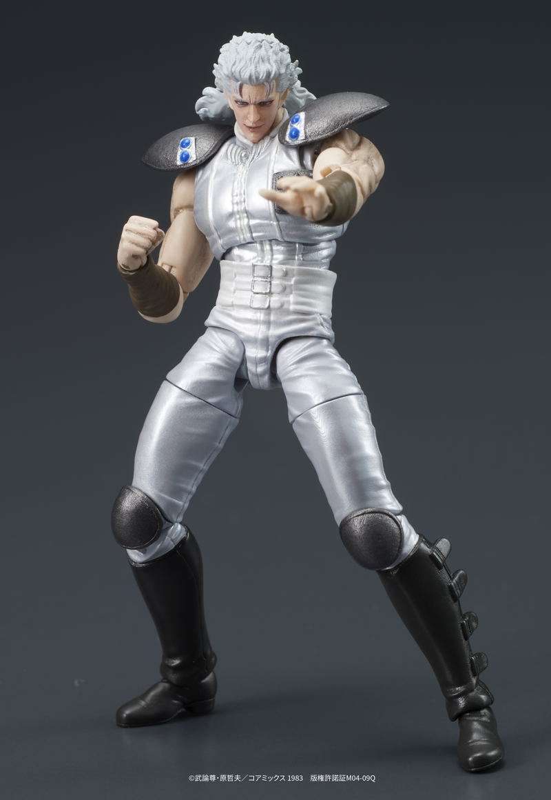 DIGACTION Fist of the North Star 1/24 Scale Action Figure: Yuda & Rei (White Hair) Set image 32