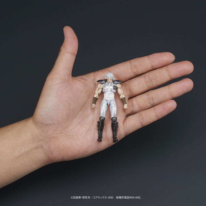 DIGACTION Fist of the North Star 1/24 Scale Action Figure: Yuda & Rei (White Hair) Set image 37