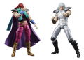 DIGACTION Fist of the North Star 1/24 Scale Action Figure: Yuda & Rei (White Hair) Set thumbnail 1