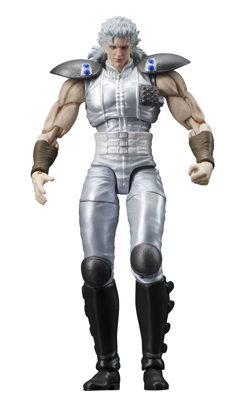 DIGACTION Fist of the North Star 1/24 Scale Action Figure: Yuda & Rei (White Hair) Set image 3