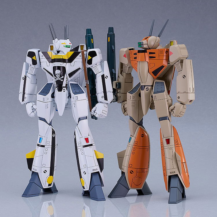 Macross PLAMAX PX09 1/72 Scale Plastic Model Kit: VF-1D Battroid Valkyrie (Re-run) image 9
