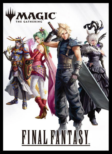Magic: The Gathering Final Fantasy Players Card Sleeve MFS-01 Package Art Play Booster image 1
