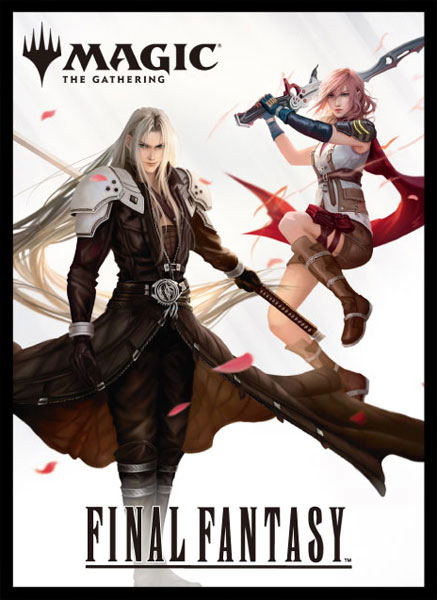 Magic: The Gathering Final Fantasy Players Card Sleeve MFS-04 Package Art Bundle image 1