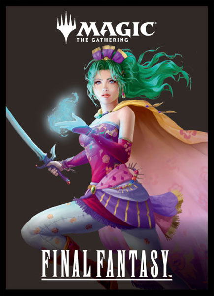 Magic: The Gathering Final Fantasy Players Card Sleeve MFS-05 Package Art Commander Trans Reanimate image 1