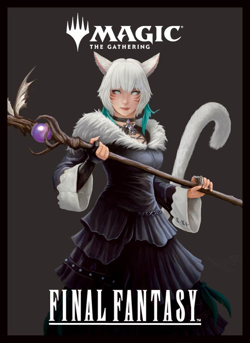 Magic: The Gathering Final Fantasy Players Card Sleeve MFS-08 Package Art Commander Scions Spell image 1