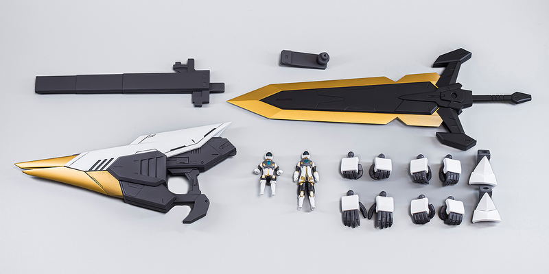 Moderoid Titanomachia SIDE:GR 1/48 Scale Plastic Model Kit: Arklaud image 12