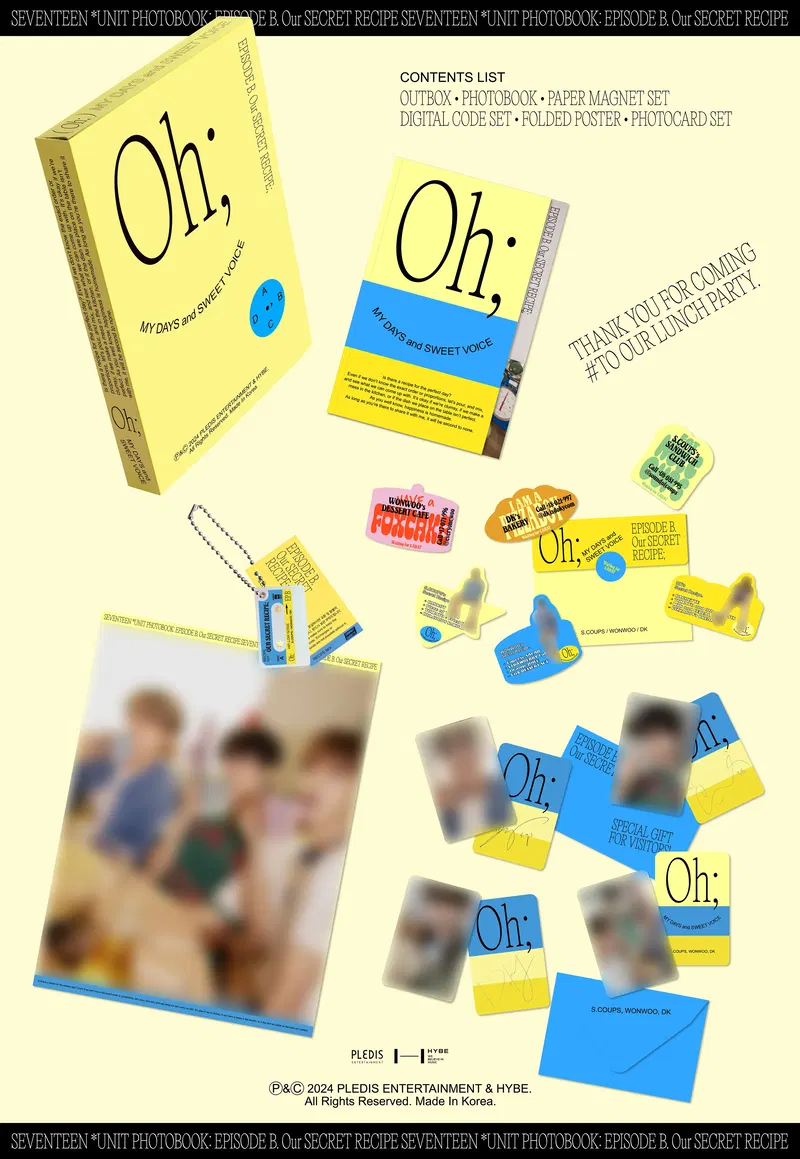 SEVENTEEN - SEVENTEEN Episode : Oh, My Days and Sweet Voice B PHOTOBOOK image 2