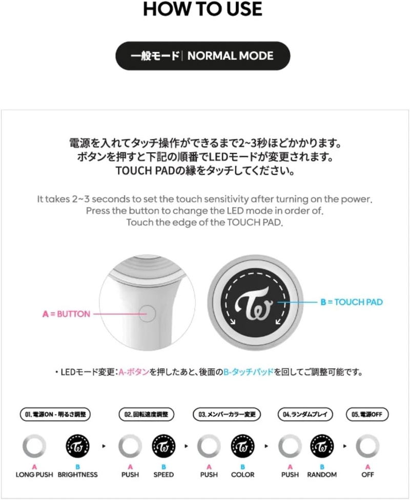 TWICE Japan Official Light Stick CANDYBONG Ver.3 image 5