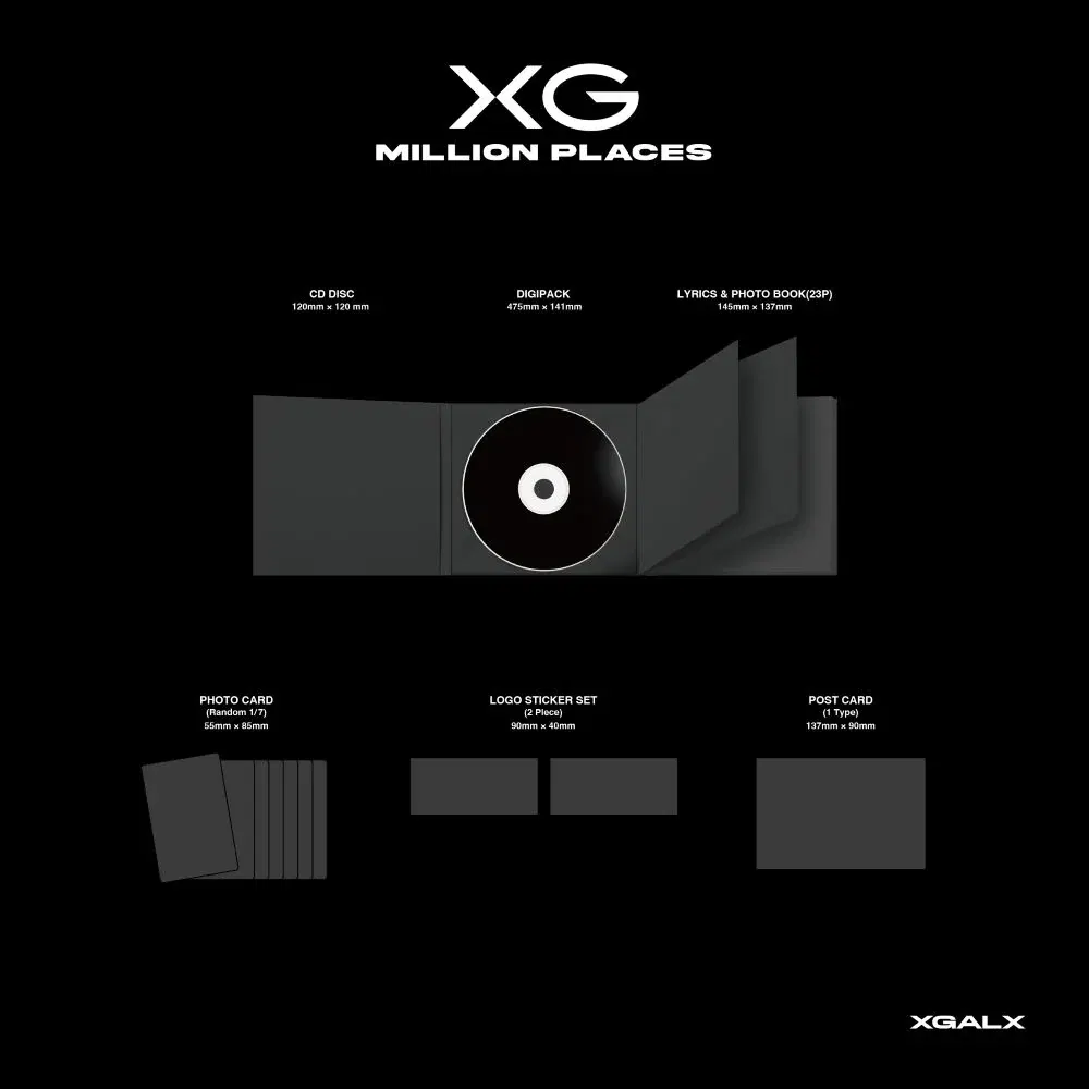 XG - MILLION PLACES (XG)