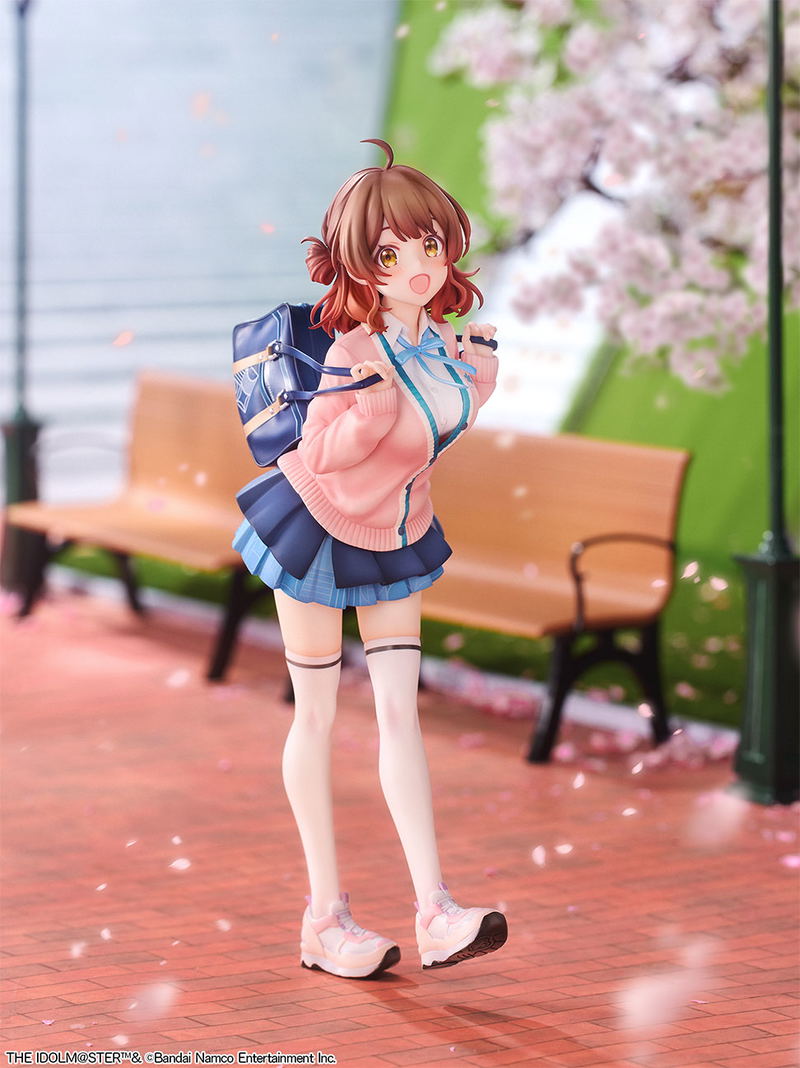 Gakuen Idolmaster 1/7 Scale Pre-Painted Figure: Hanami Ume image 12