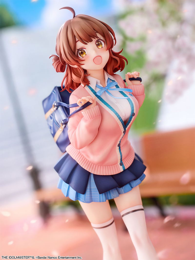 Gakuen Idolmaster 1/7 Scale Pre-Painted Figure: Hanami Ume image 13