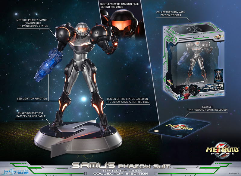 Metroid Prime PVC Statue: Samus Phazon Suit [Collector's Edition] image 36