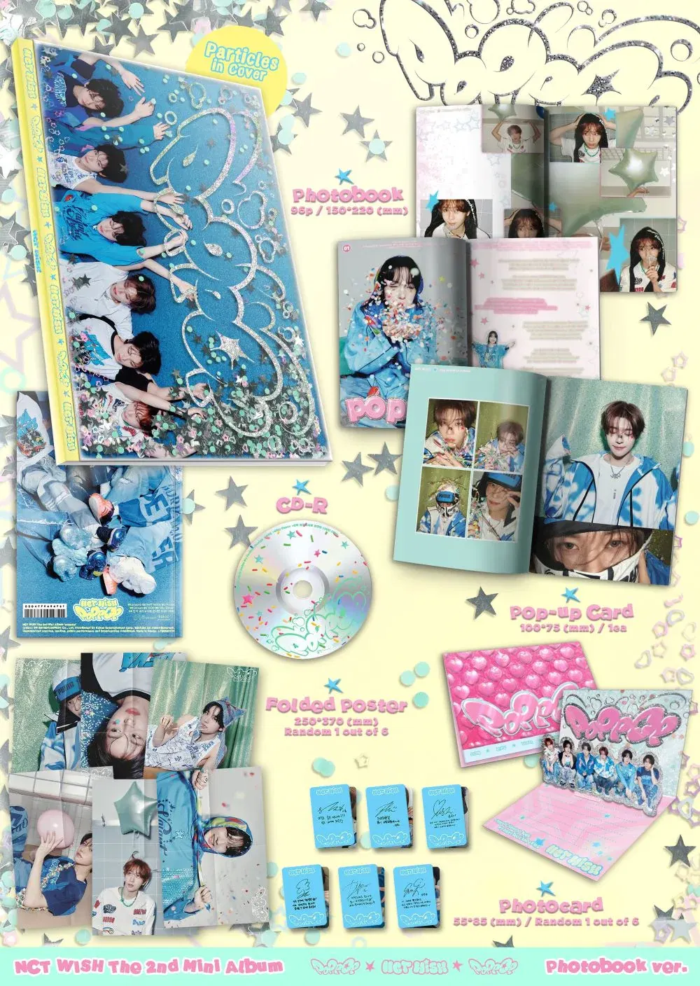 NCT WISH - poppop / 2nd Mini Album (Photobook Ver.) (NCT WISH)