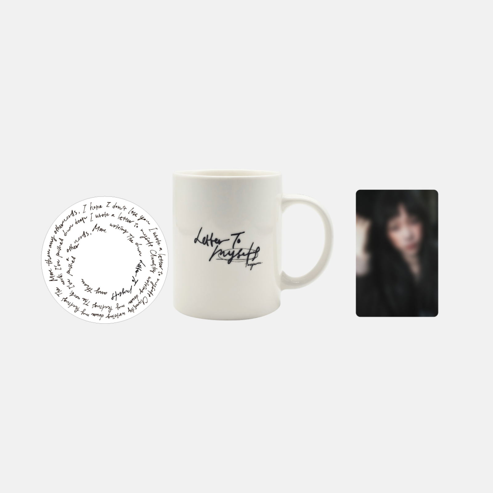 TAEYEON - 01 Mug Cup & Coaster Set_Letter To Myself MD (TAEYEON 태연)