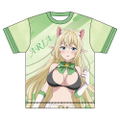 I'm A Behemoth, An S-Ranked Monster, But Mistaken For A Cat, I Live As An Elf Girl's Pet Original Illustration Full Graphic T-shirt Aria thumbnail 1