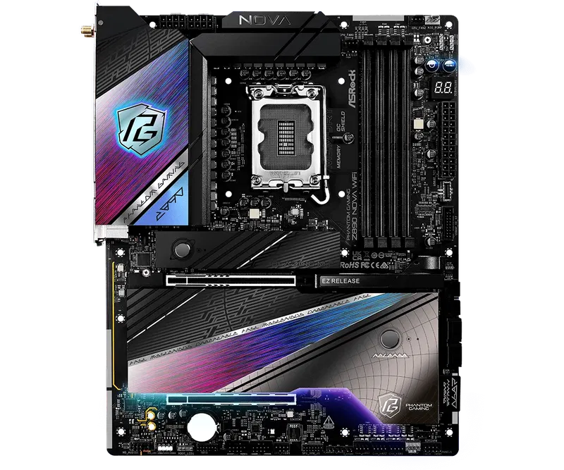 ASRock Phantom Gaming Z890 Nova WiFi image 2