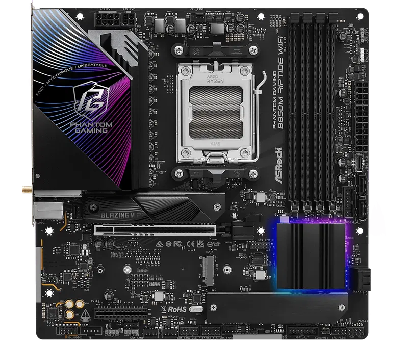 ASRock Phantom Gaming B850M Riptide WiFi image 2