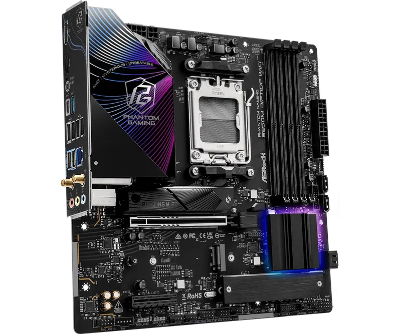 ASRock Phantom Gaming B850M Riptide WiFi image 3