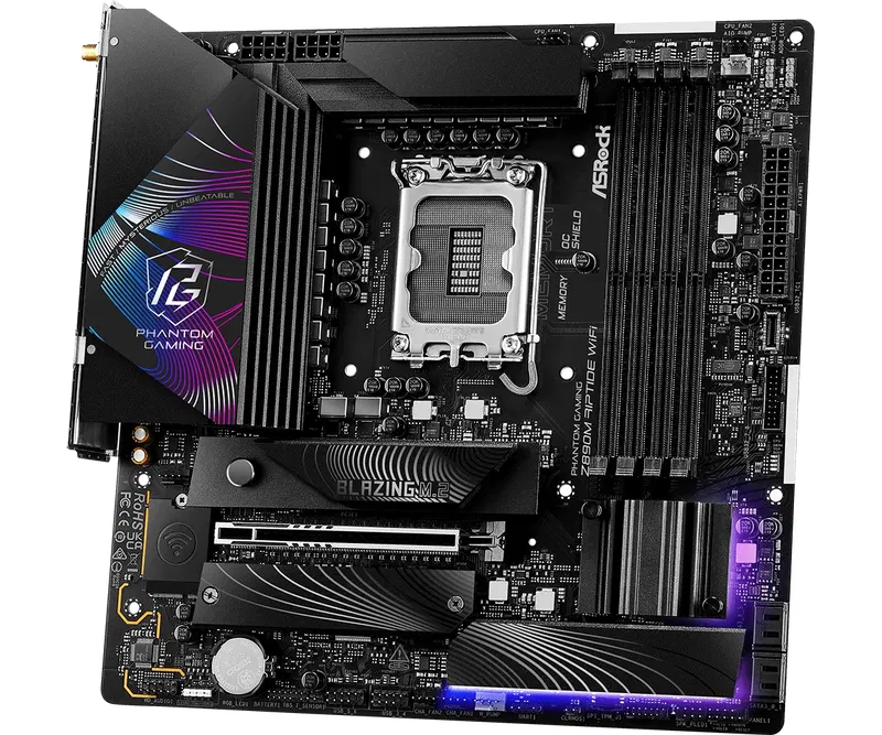 ASRock Phantom Gaming Z890M Riptide WiFi image 4