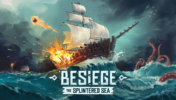Besiege: The Splintered Sea (DLC) <span class="ext" style="background-color: #B0000F; color: #FFFFFF;">DLC</span> <span class="ext" style="background-color: #2a475e; color: #FFFFFF;">STEAM</span> <span class="ext ext_digital">digital</span> image 1