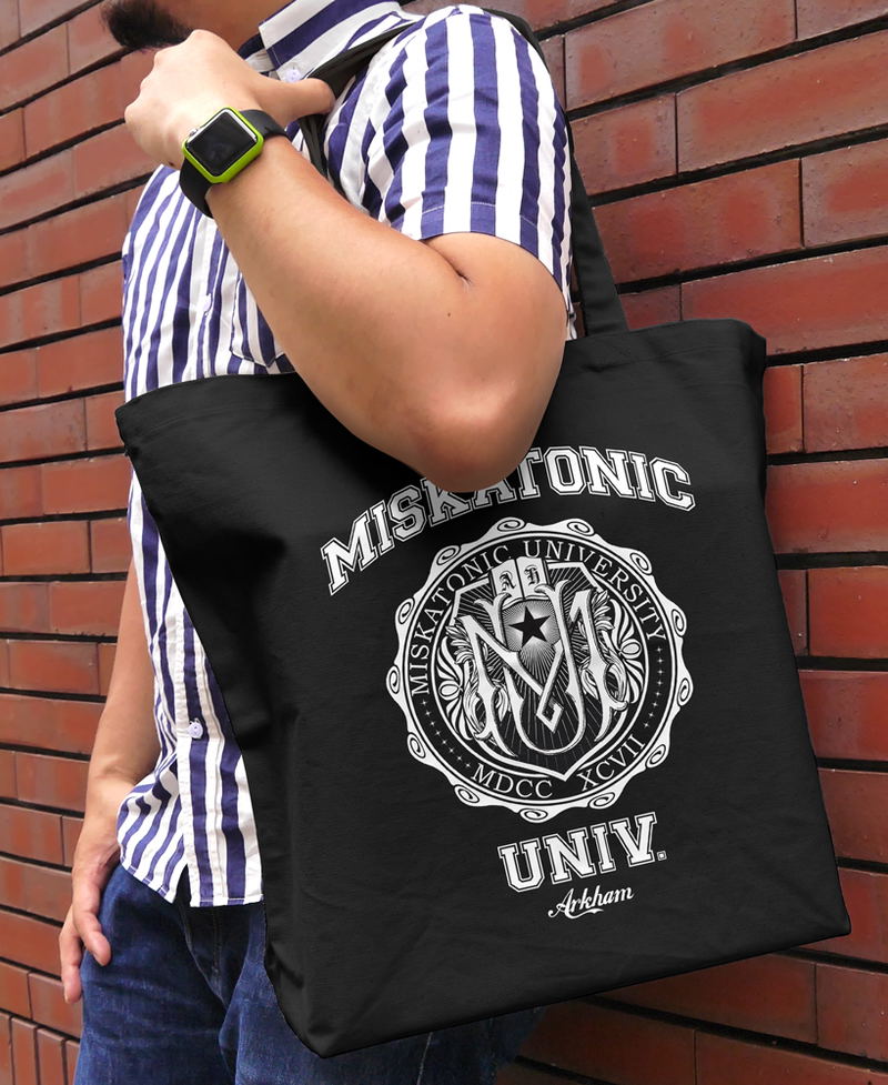 Miskatonic University Store - Miskatonic University Large Tote Bag (Black) image 2