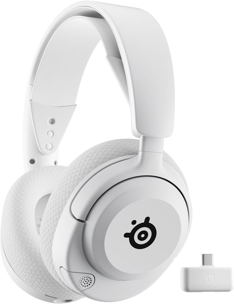 SteelSeries Arctis Nova 5 Wireless Headset (White) image 1