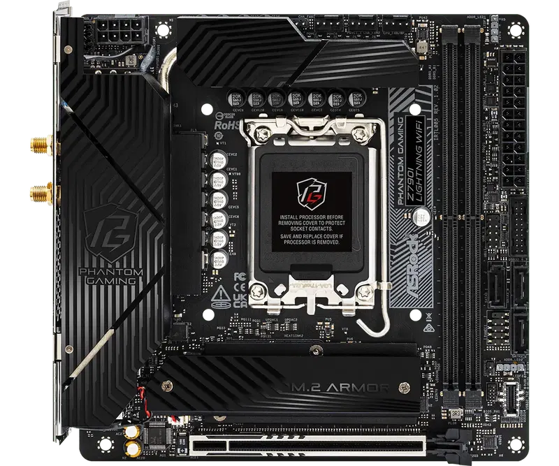 ASRock Phantom Gaming Z790I Lightning WiFi image 1
