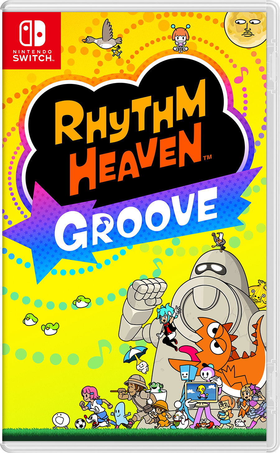 Rhythm Heaven Groove (Cover - English) for Nintendo Switch, Nintendo Switch 2