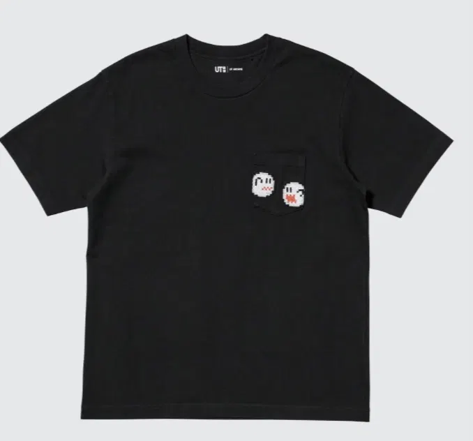 UT Super Mario - Boo T-Shirt (Black | Size XL) image 1