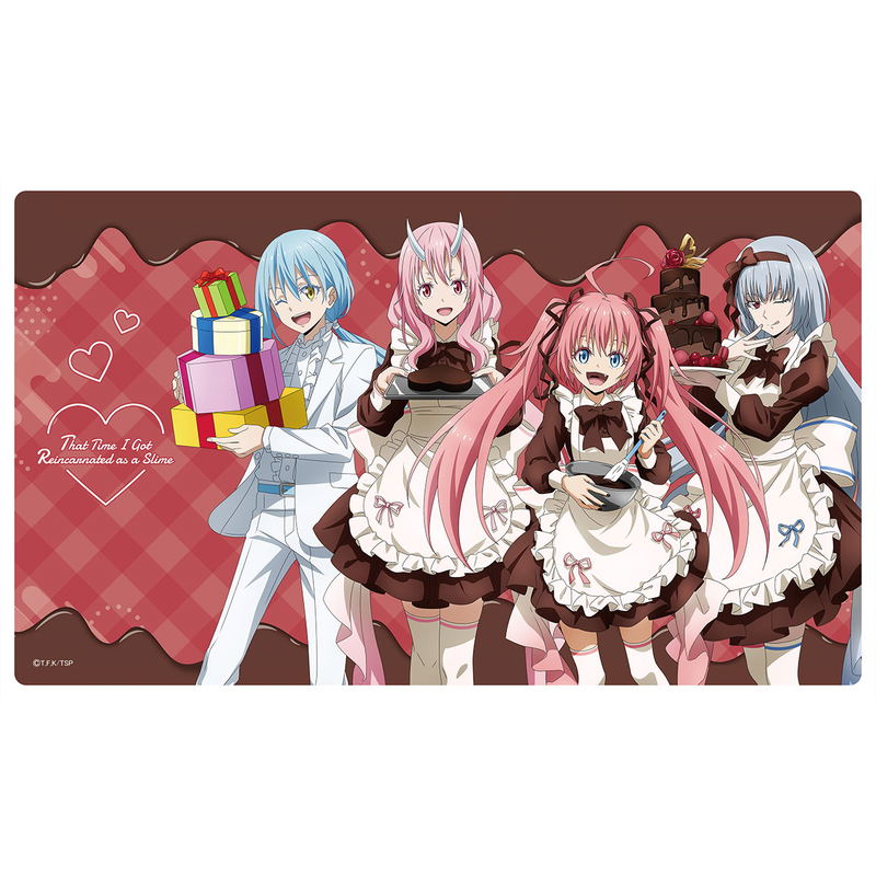 That Time I Got Reincarnated As A Slime Original Illustration Rubber Mat Valentine Ver. image 1