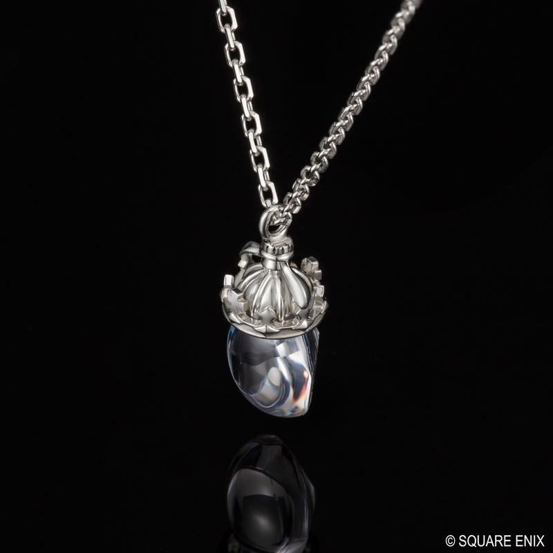 Final Fantasy IX Silver Necklace Garnet image 2