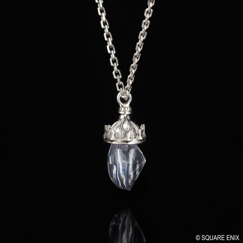 Final Fantasy IX Silver Necklace Garnet image 3