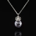 Final Fantasy IX Silver Necklace Garnet thumbnail 1