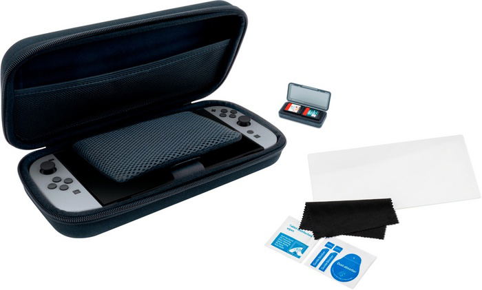 Nacon Pouch and Protection Pack for Nintendo Switch 2 (Black) image 1