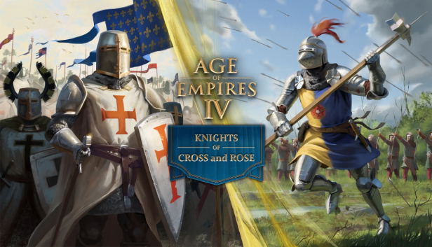 Age of Empires IV: Knights of Cross and Rose  (DLC) <span class="ext" style="background-color: #B0000F; color: #FFFFFF;">DLC</span> <span class="ext" style="background-color: #2a475e; color: #FFFFFF;">STEAM</span> <span class="ext ext_digital">digital</span> image 1