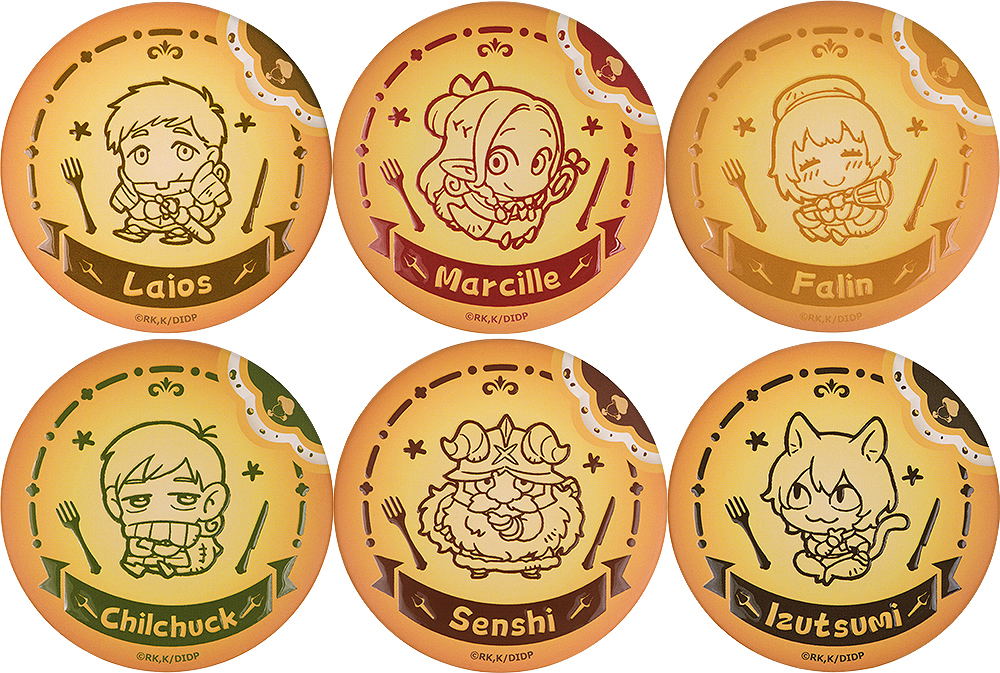 Delicious In Dungeon Collectible Pinback Buttons (Set of 6 Pieces) — Import Game Deal
