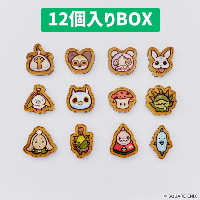 Final Fantasy XIV Rakugaki Minions Acrylic Magnet Vol. 3 (Set of 12 Pieces) image 2