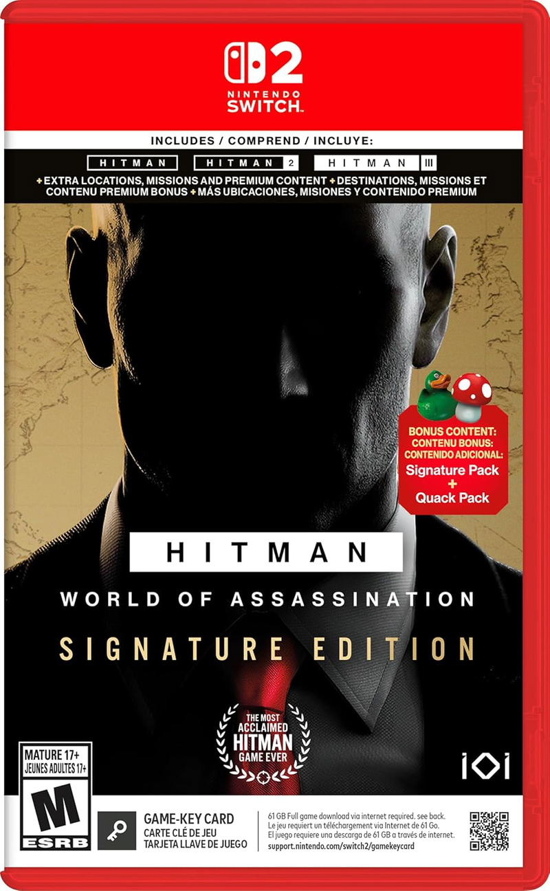 HITMAN: World of Assassination [Signature Edition] <span class="ext" style="background-color: #ff8c00; color: #FFFFFF;">Game Key Cart</span> image 1