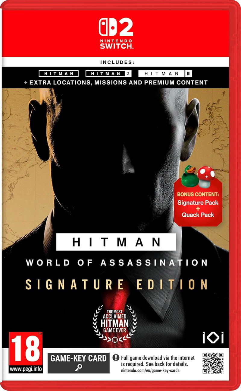 HITMAN: World of Assassination [Signature Edition] <span class="ext" style="background-color: #ff8c00; color: #FFFFFF;">Game Key Cart</span> image 1