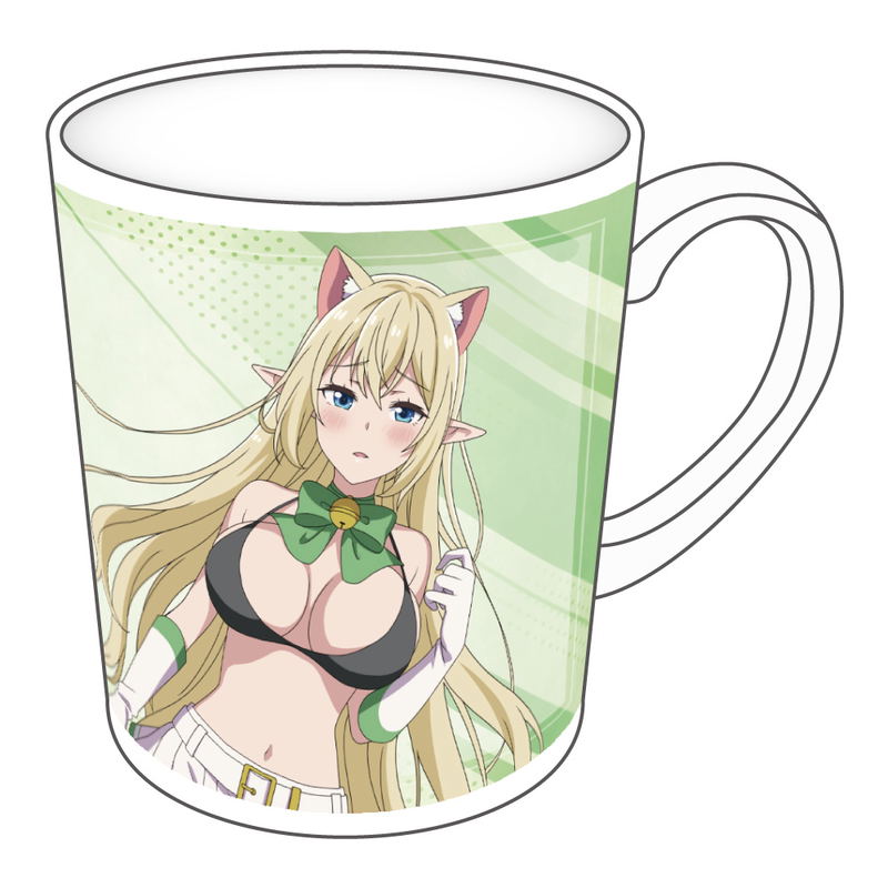 I'm A Behemoth, An S-Ranked Monster, But Mistaken For A Cat, I Live As An Elf Girl's Pet Original Illustration Mug Aria image 2