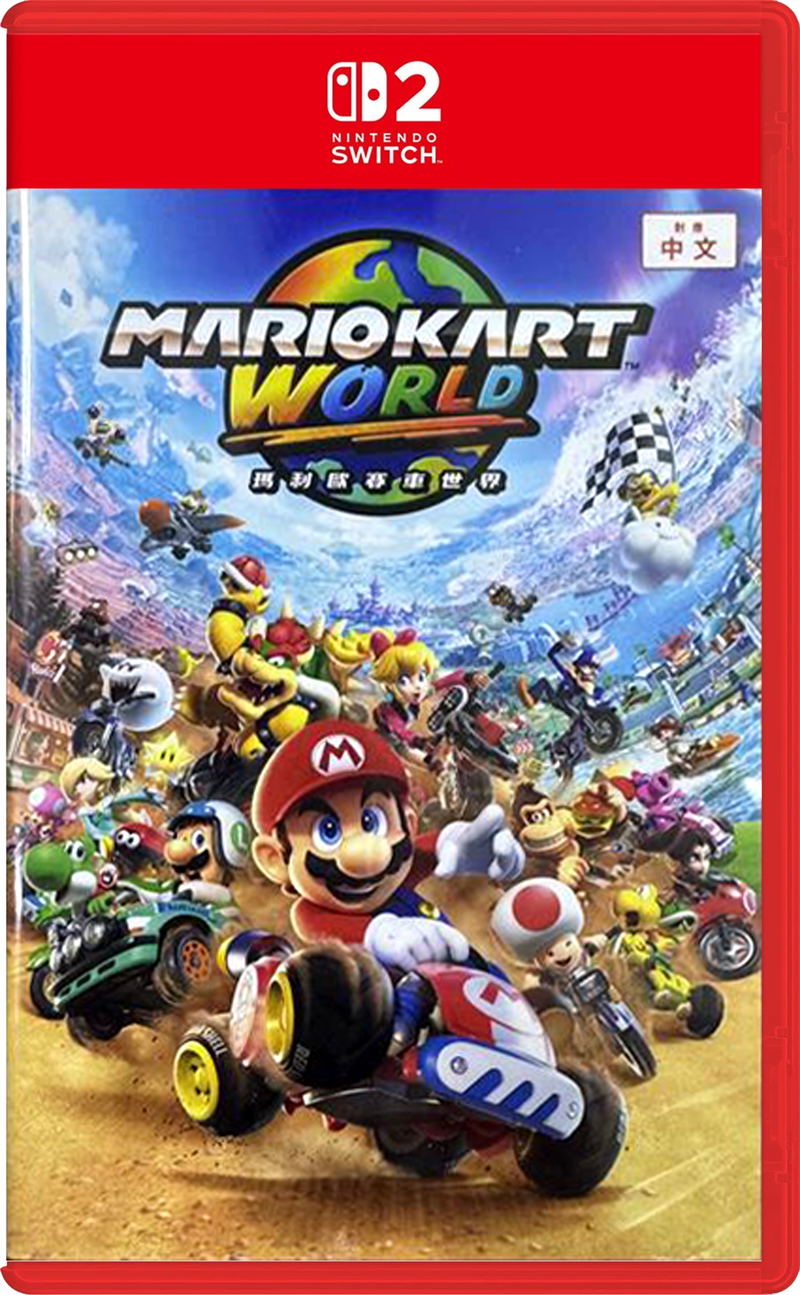 Mario Kart World (Multi-Language) <span class="ext" style="background-color: #00e206; color: #FFFFFF;">Game Cart</span> image 1