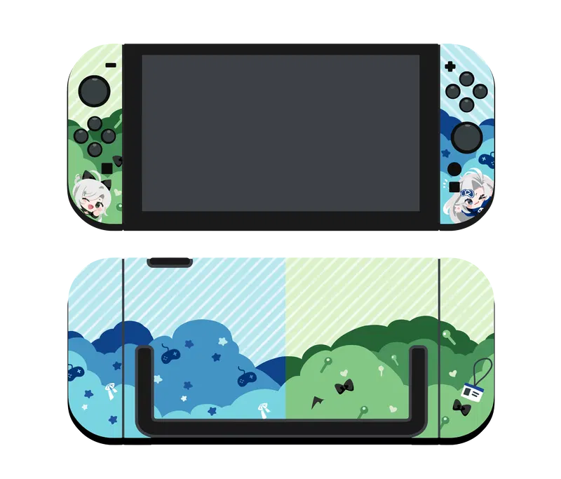 Nintendo Switch 2 Decal Sticker (PAM and AKA) image 1