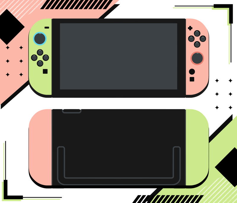 Nintendo Switch 2 Decal Sticker (Pastel) image 2