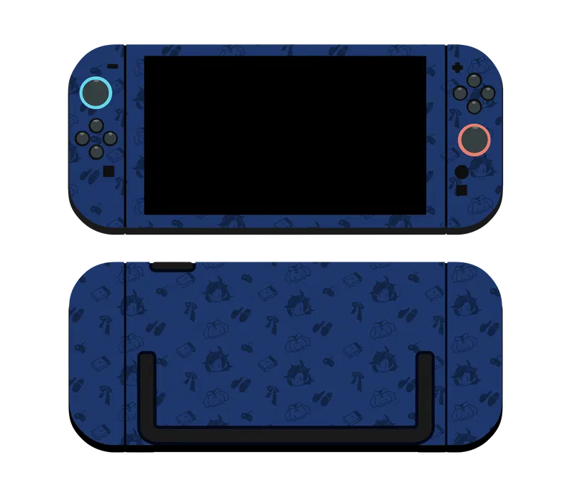 Nintendo Switch 2 Decal Sticker (Playasia Blue) image 1