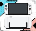 Nintendo Switch 2 Decal Sticker (White) thumbnail 2