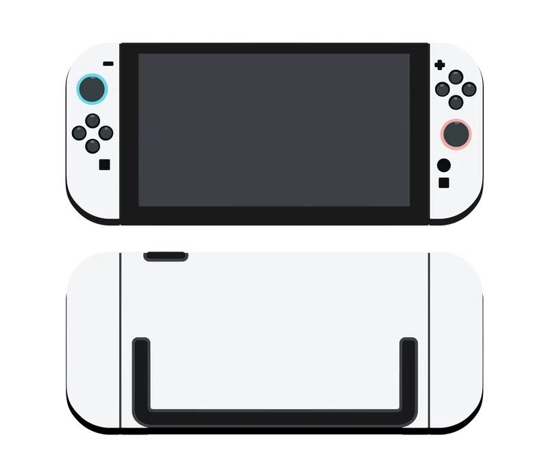 Nintendo Switch 2 Decal Sticker (White) image 1