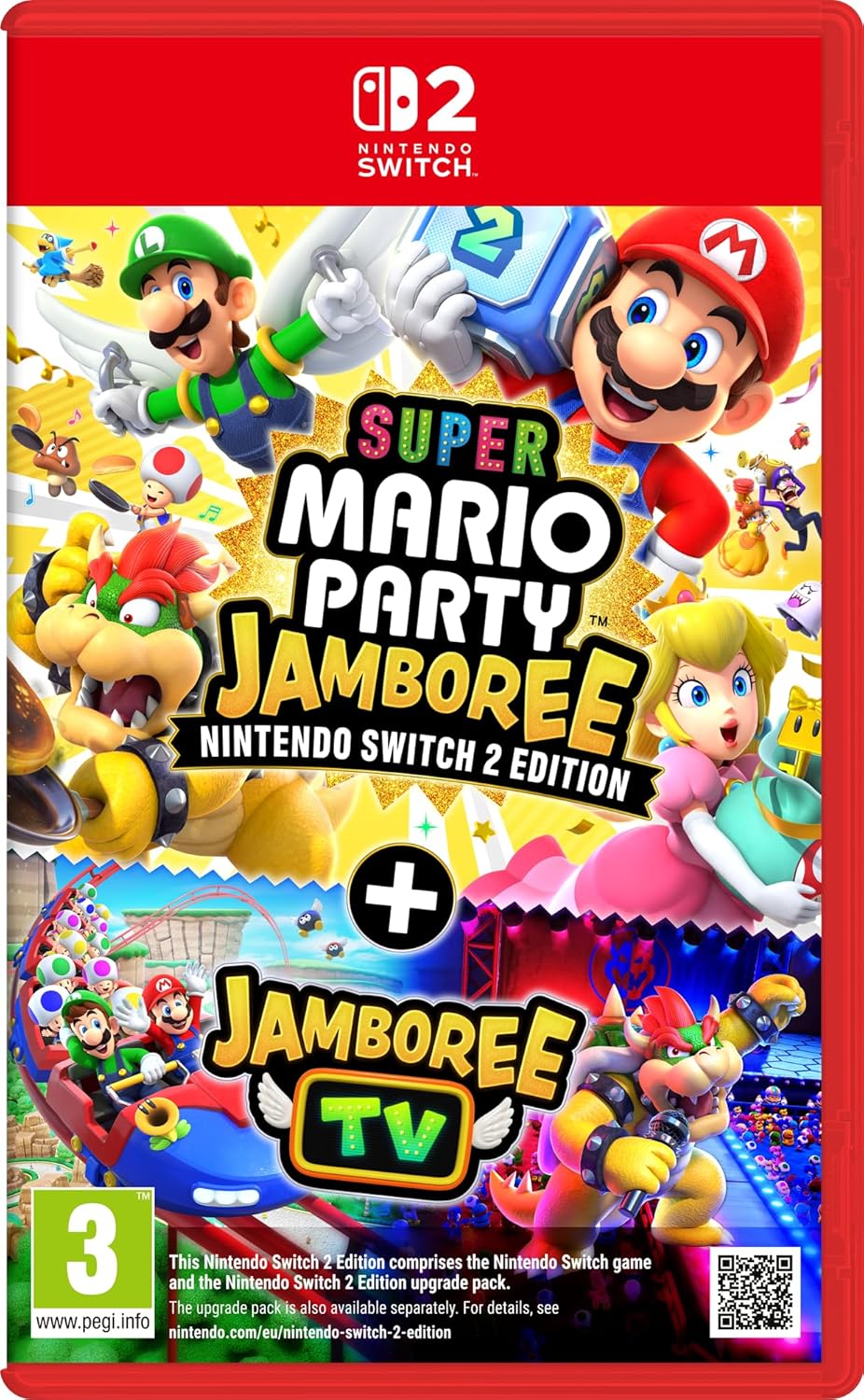 Super Mario Party Jamboree Nintendo Switch 2 Edition ＋ Jamboree TV Game Cart — Import Game Deal